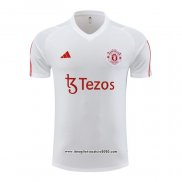 Maglia Allenamento Manchester United 2023 2024 Bianco