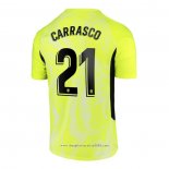 Maglia Atletico Madrid Giocatore Carrasco Terza 2020 2021