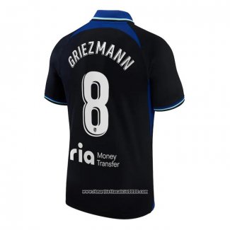 Maglia Atletico Madrid Giocatore Griezmann Away 2022 2023