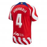 Maglia Atletico Madrid Giocatore Kondogbia Home 2022 2023