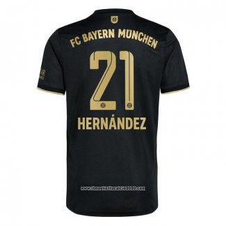 Maglia Bayern Monaco Giocatore Hernandez Away 2021 2022