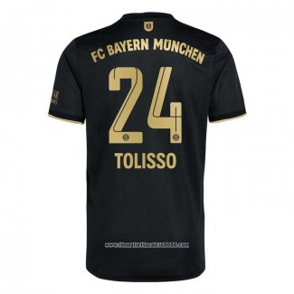 Maglia Bayern Monaco Giocatore Tolisso Away 2021 2022