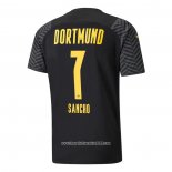 Maglia Borussia Dortmund Giocatore Sancho Away 2021 2022