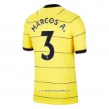 Maglia Chelsea Giocatore Marcos A. Away 2021 2022