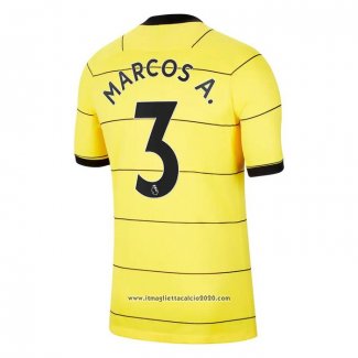 Maglia Chelsea Giocatore Marcos A. Away 2021 2022