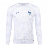 Maglia Francia Away Manica Lunga 2022