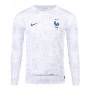 Maglia Francia Away Manica Lunga 2022