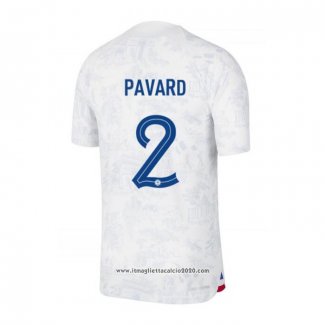 Maglia Francia Giocatore Pavard Away 2022