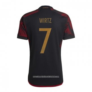 Maglia Germania Giocatore Wirtz Away 2022