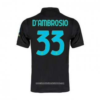 Maglia Inter Giocatore D'ambrosio Terza 2021 2022