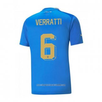 Maglia Italia Giocatore Verratti Home 2022