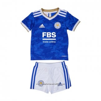 Maglia Leicester Home Bambino 2021 2022