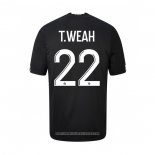 Maglia Lille OSC Giocatore T.weah Away 2020 2021