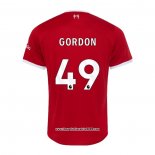 Maglia Liverpool Giocatore Gordon Home 2023 2024