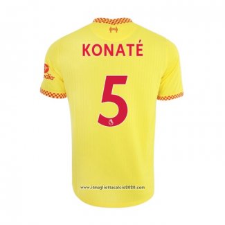 Maglia Liverpool Giocatore Konate Terza 2021 2022