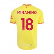 Maglia Liverpool Giocatore Minamino Terza 2021 2022