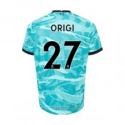 Maglia Liverpool Giocatore Origi Away 2020 2021