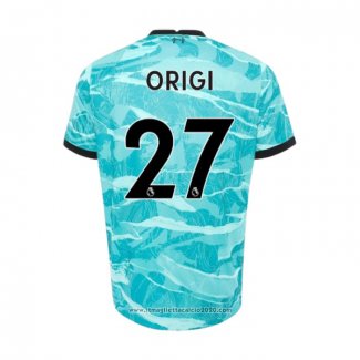 Maglia Liverpool Giocatore Origi Away 2020 2021