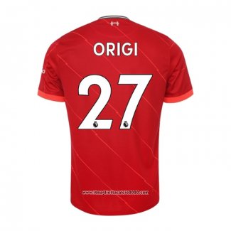 Maglia Liverpool Giocatore Origi Home 2021 2022