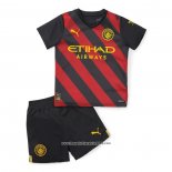 Maglia Manchester City Away Bambino 2022 2023