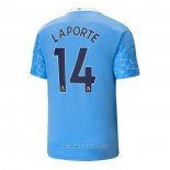 Maglia Manchester City Giocatore Laporte Home 2020 2021