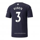 Maglia Manchester City Giocatore Ruben Terza 2021 2022