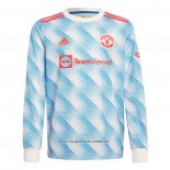 Maglia Manchester United Away Manica Lunga 2021 2022