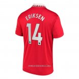 Maglia Manchester United Giocatore Eriksen Home 2022 2023