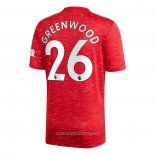 Maglia Manchester United Giocatore Greenwood Home 2020 2021