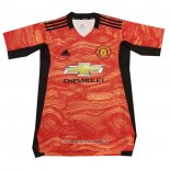 Thailandia Maglia Manchester United Portiere 2021 2022 Arancione