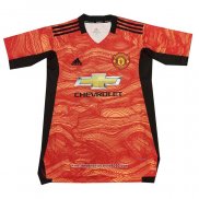 Thailandia Maglia Manchester United Portiere 2021 2022 Arancione