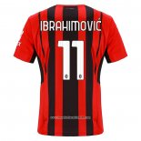 Maglia Milan Giocatore Ibrahimovic Home 2021 2022
