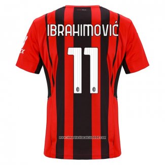 Maglia Milan Giocatore Ibrahimovic Home 2021 2022