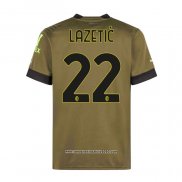 Maglia Milan Giocatore Lazetic Terza 2022 2023