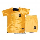 Maglia Paesi Bassi Home Bambino 2022