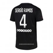 Maglia Paris Saint-Germain Giocatore Sergio Ramos Terza 2021 2022