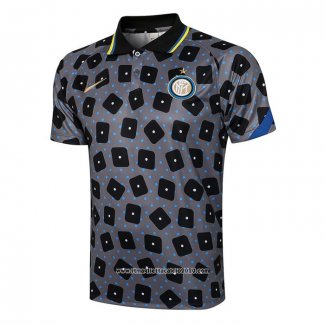 Maglia Polo Inter 2020 2021 Grigio