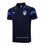 Maglia Polo Italia 2022 2023 Blu Marino