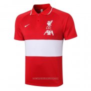 Maglia Polo Liverpool 2020 2021 Rosso