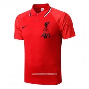 Maglia Polo Liverpool 2022 2023 Rosso