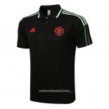 Maglia Polo Manchester United 2021 2022 Nero e Verde