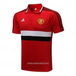 Maglia Polo Manchester United 2021 2022 Rosso