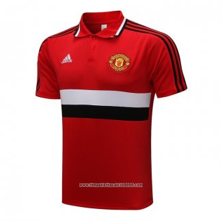 Maglia Polo Manchester United 2021 2022 Rosso