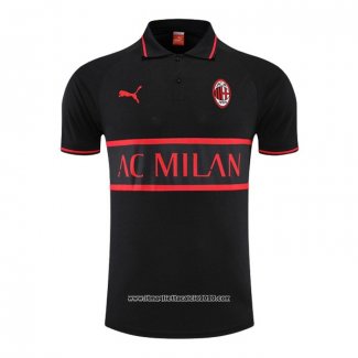 Maglia Polo Milan 2022 2023 Nero