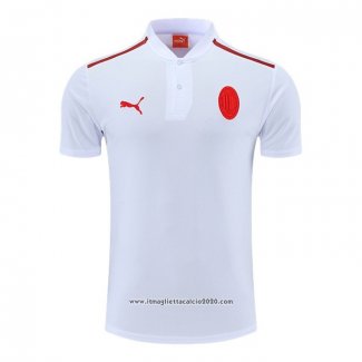 Maglia Polo Milan 2022 2023 Bianco