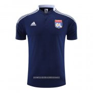 Maglia Polo Olympique Lione 2022 2023 Blu