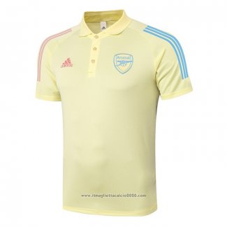 Maglia Polo Arsenal 2020 2021 Giallo