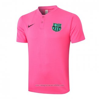 Maglia Polo FC Barcellona 2020 2021 Rosa