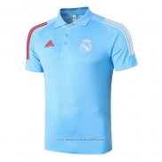 Maglia Polo Real Madrid 2020 2021 Blu