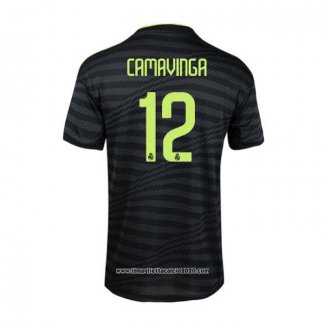 Maglia Real Madrid Giocatore Camavinga Terza 2022 2023